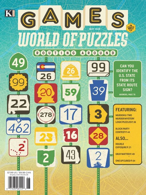 Title details for Games World of Puzzles by Kappa Publishing Group, Inc. - Available